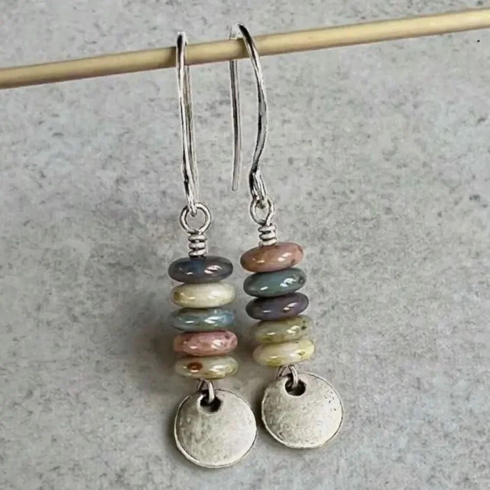 Beaded Dangle Earrings S1185